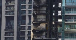 حريق دبى ... مص.رع 16 وإصابة 9 آخرين بسبب حريق ببناية سكنية فى دبى