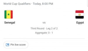 بالترددات.. 7 قنوات مفتوحة تنقل مباراة مصر والسنغال المؤهلة لكأس العالم
