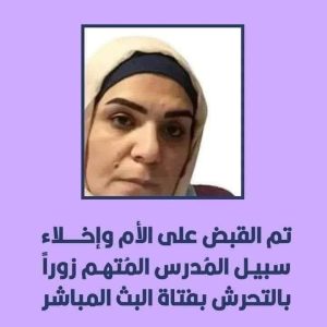 مفاجأة في فضيحة تحرش البث المباشر.. القبض على الأم وإخلاء سبيل المدرس