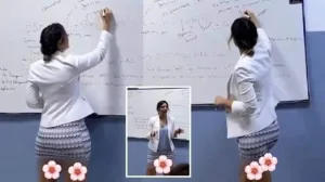 معلمة تركية تثير الجدل