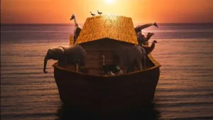 صعدت كل lلحېۏlڼlټ أزواجاً على سفينة سيدنا نوح عليه السلام ، لكن حېۏ'lڼ واحد لم يصعد فما هو؟