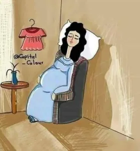 توفيت زوجتي وهي تضع مولدها الثالث