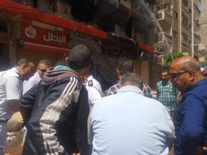 جثتtان على السلالم.. مصrع سيدتين في حرrيق معرض الأثاث بالإسكندرية- صور