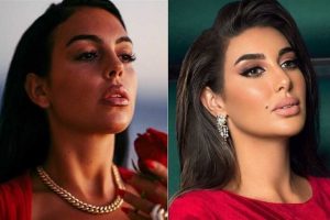 الفنانه ياسمين صبري تجتمع بجورجينا للمره الاولي