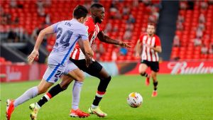 غياب بيكيه للإصـابة وجارسيا للإيقاف يدفع كومان للاعتماد علي اللاعـ،ـب الكـ،ـارثة أمام خيتافي