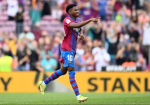 عقب عودته من الإصابة، فاتي يثـ،ـير حماسـ،ـة الجماهير بتعليـ،ـق رائـ،ـع على عودته القوية وتسجيله هدف امام ليفانتي