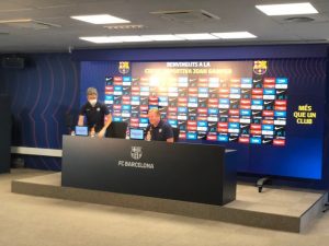 قرأ بيانًا رسميًا ثم غادر!..كومان يتعمد استـ،ـفزاز إدارة برشلونة في المؤتمر الصحفي لمباراة قادش (فيـ،ـديو)