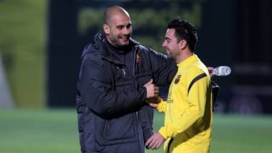 جوارديولا : تشافي يملك نقطة جيدة لم اكن املكها حين توليت تدريب برشلونة