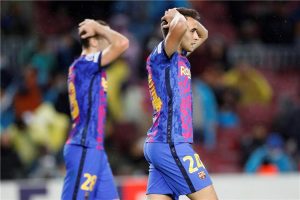 خيارات برشلونة للتأهل لدور الـ 16 بدوري أبطال أوروبا