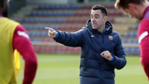 بعد المشاركة ضد اسبانيول ..تشافي يفقد أهم اسلحته أمام بنفيكا