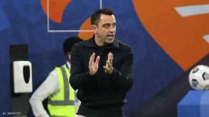 بالصور .. تشافي يوحي بالرحيل خلال مباراة السد والدحيل رغم تعثر المفاوضات مع مسئولي السد