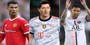 ليفاندوفسكي في المقارنة بين رونالدو وميسي : احترم رونالدو ولكن ..