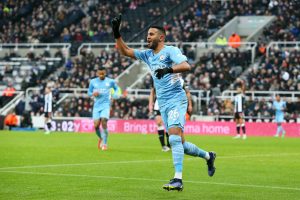 بعد قيادته السيتي لتصدر الدوري الانجليزي .. محرز يصرح بعد هدفه ال50 : ليس سيئاً