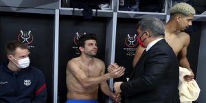 الكلاسيكو ترك غرفة الملابس في صدام مع لابورتا