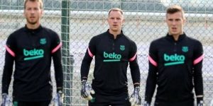 الحارس الافضل في الدوري الاسباني على اعتاب برشلونة