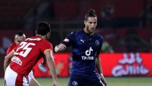 فيديو | ما حدث بين رمضان صبحي و عبد المنعم بعد مباراة الاهلي و بيراميدز