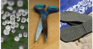 السـ،ـر وراء عد, م ترك الحـ،ـذاء مقـ،ـلوب والمقـ،ـص مفتوح وأيضا رش الملح بالمـ،ـنزل