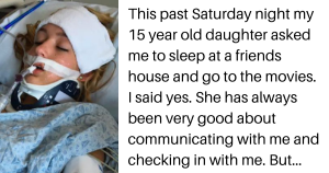 Mom posts this online after her daughter showed up like this