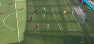 جوارديولا يدافع عن هالاند وفرصة هدف محقق يحرمه منها فودين .