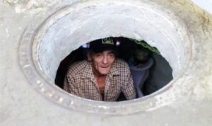 For 22 years, this couple lived in a sewer.
