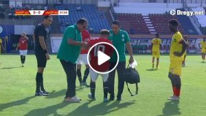 شاهد إصابة لاعب الأهلي الجديد نجم المنتخب وتبديله في مباراة مصر وبنين