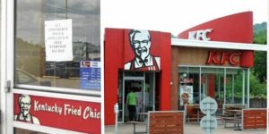 kfc display sign causes upset for some customers – kfc respond and its priceless
