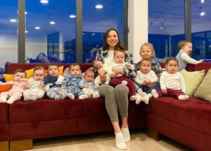 She is 23 years old and the mother of 11 children