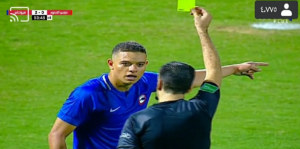 لقطة طريفة من سعد سمير في مباراة فيوتشر و حرس الحدود