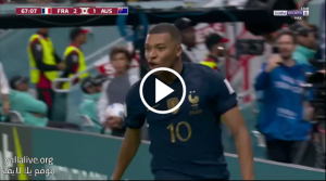 هدف مبابي اسيست ديمبلي