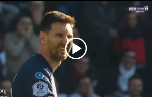 تسديدة ميسي