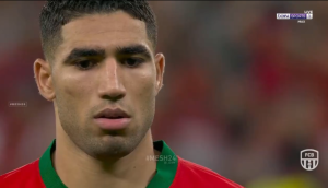 ركلة اشرف حكيمي