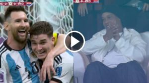 ردة فعل رونالدينهو