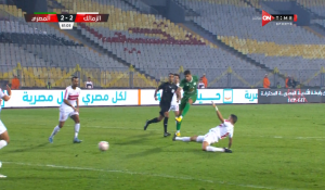 هدف احمد الشيخ في مرمى الزمالك