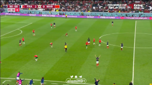 لحظة اطلاق صافرة النهاية