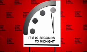 بعد تحديثها.. ساعة يوم القيامة تسجل أخطر معدل وتحذر من قرب نهاية البشرية