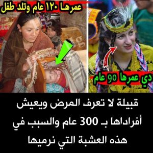 شعب الهونزا يعيش قرب جبال كاراكورام