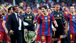 لابورتا يُحدد فرصة التوقيع هالاند أو عودة ميسي لبرشلونة