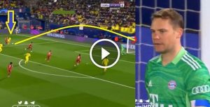 نوير يستقبل هدف تاريخي