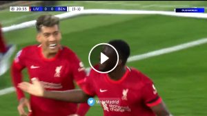 هدف ليفربول الاول