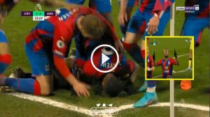 هدف بالاس في مرمى ارسنال