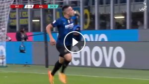 هدف الانتر الثاني عن طريق لاوتارو