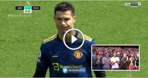 رد فعل رونالدو