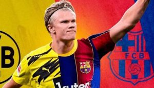 نصيحة رونالدينيو لإيرلينج هالاند بخصوص برشلونة