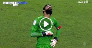 حارس مرمي خاااارق بالدوري الاماراتي يتصدي لـ 3 ركلات جزاء