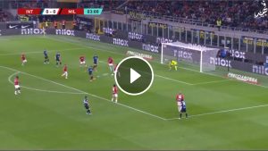 لاوتارو مارتينيز يسجل الآول للانتر