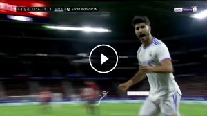 اسيسيو يسجل الثاني ريال مدريد