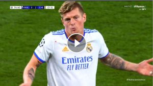 توني كروس بعد استبداله قال لأنشيلوتي : " لقد لعبت جيدًا يا رجل! "