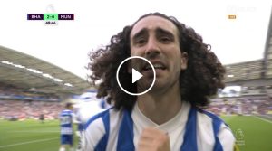 كوكورييلا بعد الهدف ضد اليونايتد - بكاء