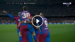 بوسكيتس يسجل الثاني