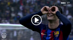 هدف برشلونة الثالث